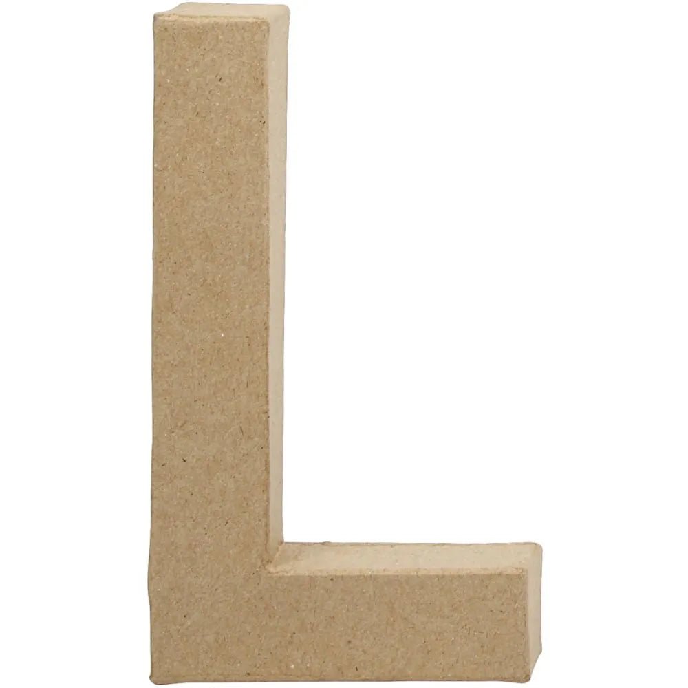 Handmade Paper Mache Cardboard Letters | 10cm 20cm Tall | DIY Craft Alphabets