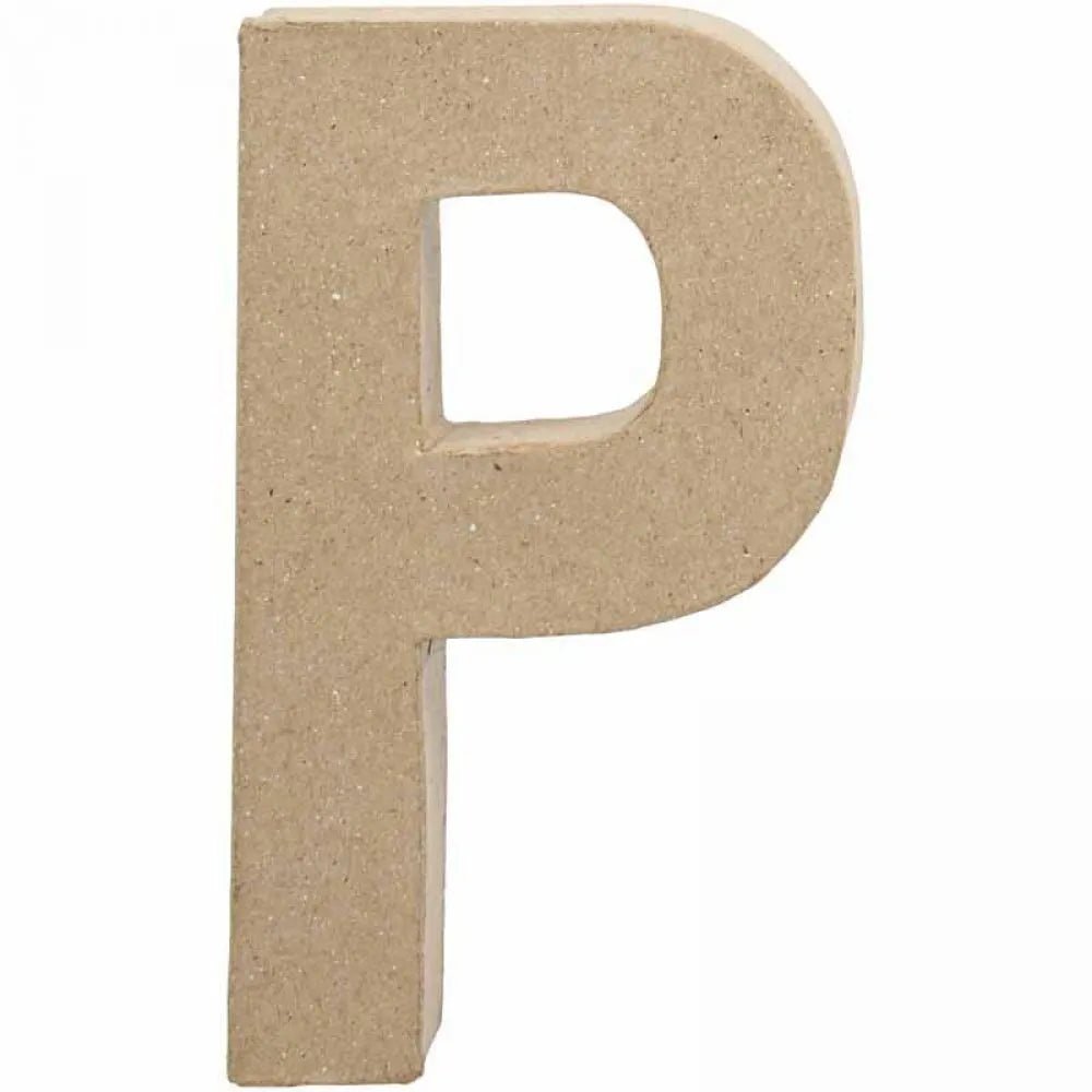 Handmade Paper Mache Cardboard Letters | 10cm 20cm Tall | DIY Craft Alphabets