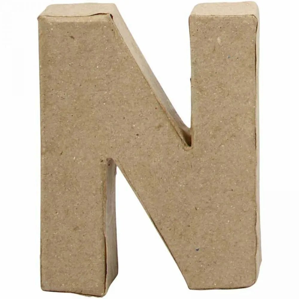 Handmade Paper Mache Cardboard Letters | 10cm 20cm Tall | DIY Craft Alphabets