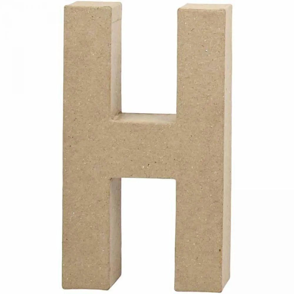 Handmade Paper Mache Cardboard Letters | 10cm 20cm Tall | DIY Craft Alphabets
