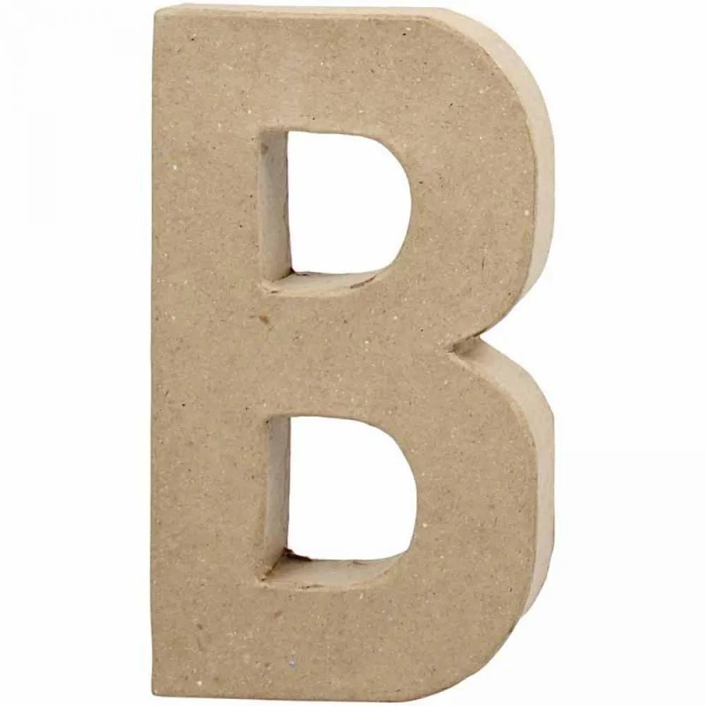 Handmade Paper Mache Cardboard Letters | 10cm 20cm Tall | DIY Craft Alphabets