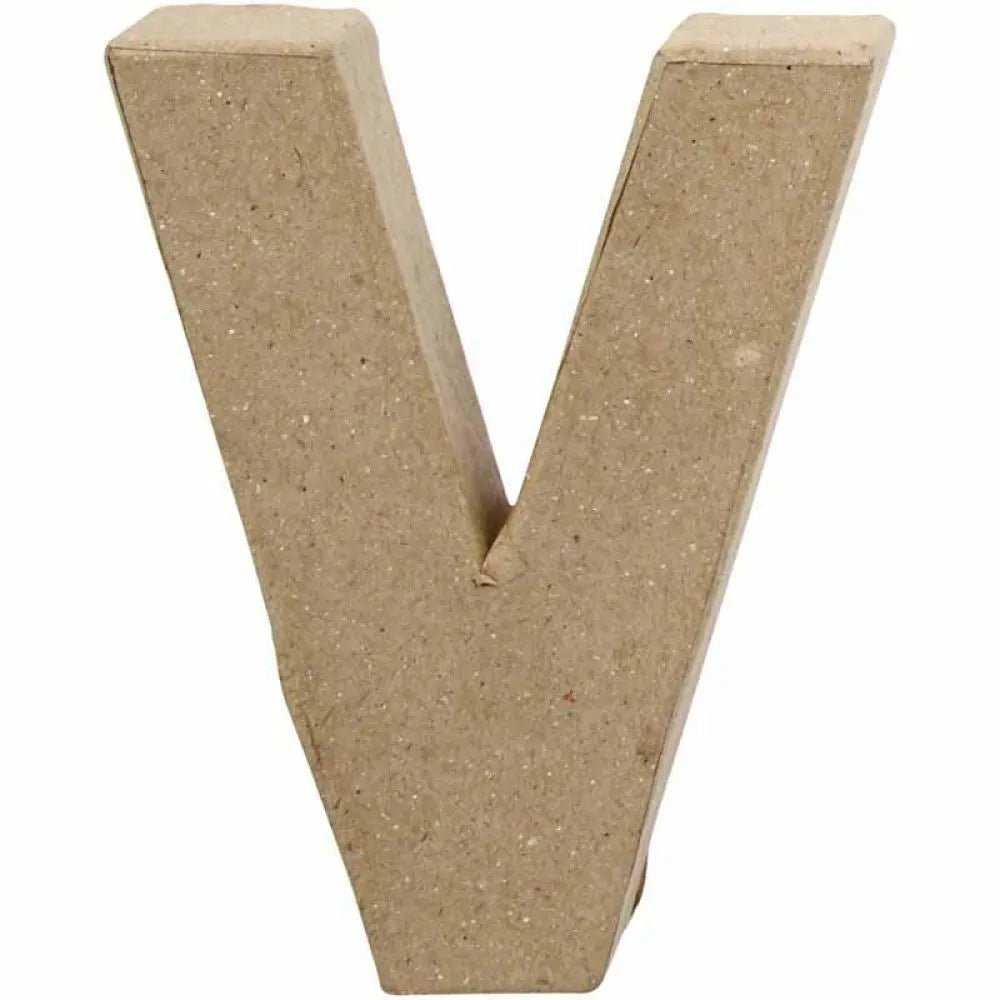 Handmade Paper Mache Cardboard Letters | 10cm 20cm Tall | DIY Craft Alphabets