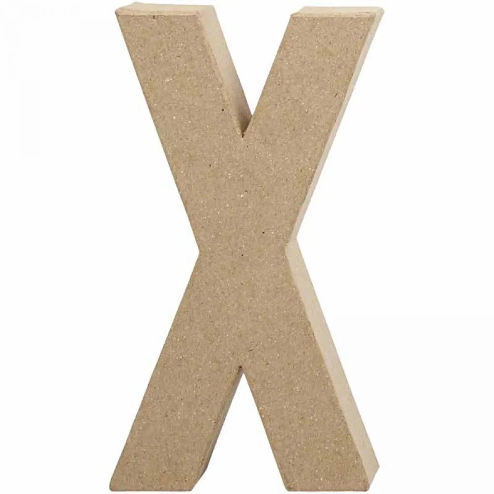 Handmade Paper Mache Cardboard Letters | 10cm 20cm Tall | DIY Craft Alphabets