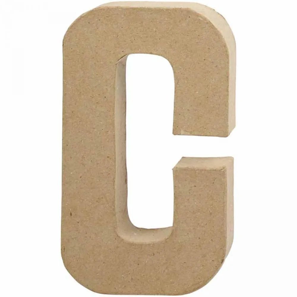 Handmade Paper Mache Cardboard Letters | 10cm 20cm Tall | DIY Craft Alphabets