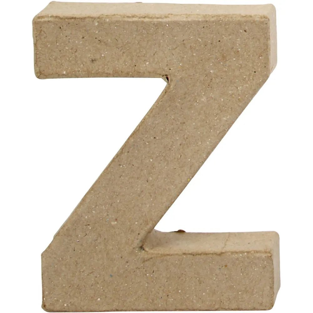 Handmade Paper Mache Cardboard Letters | 10cm 20cm Tall | DIY Craft Alphabets