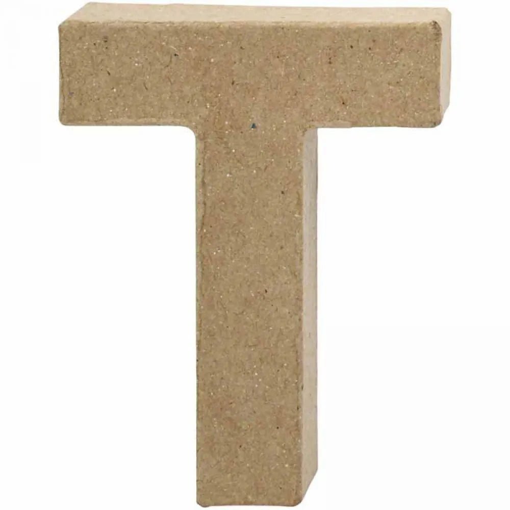 Handmade Paper Mache Cardboard Letters | 10cm 20cm Tall | DIY Craft Alphabets - Home - Crafts