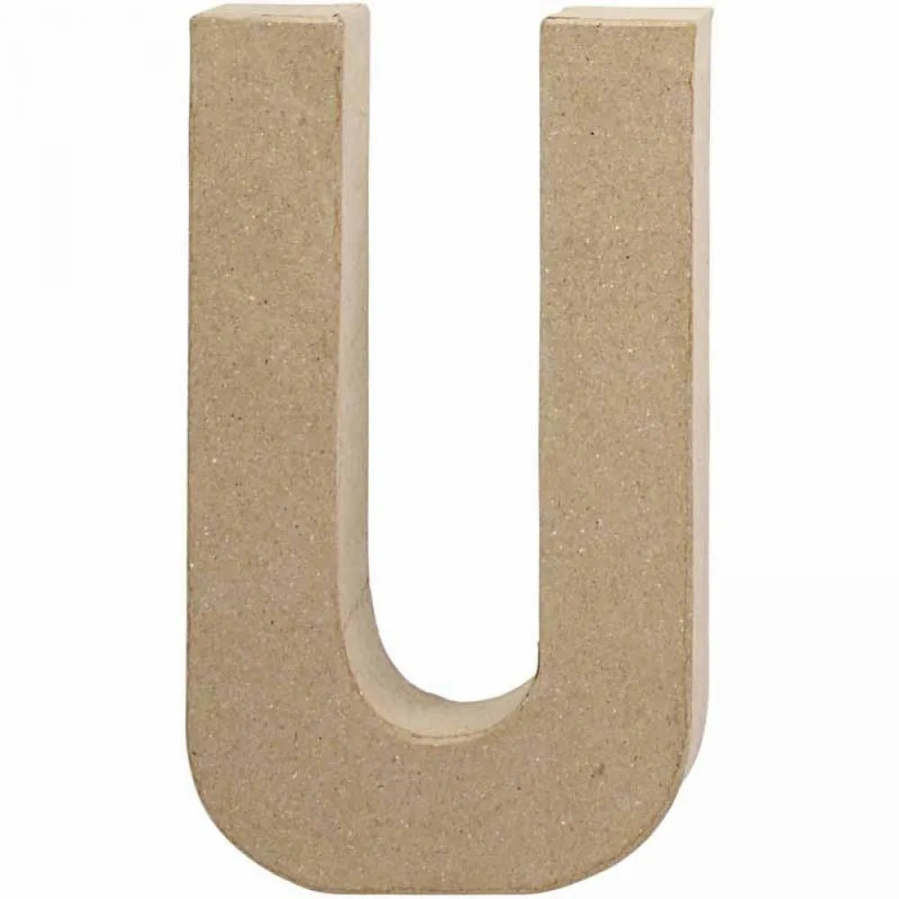 Handmade Paper Mache Cardboard Letters | 10cm 20cm Tall | DIY Craft Alphabets