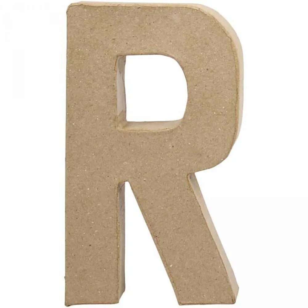 Handmade Paper Mache Cardboard Letters | 10cm 20cm Tall | DIY Craft Alphabets