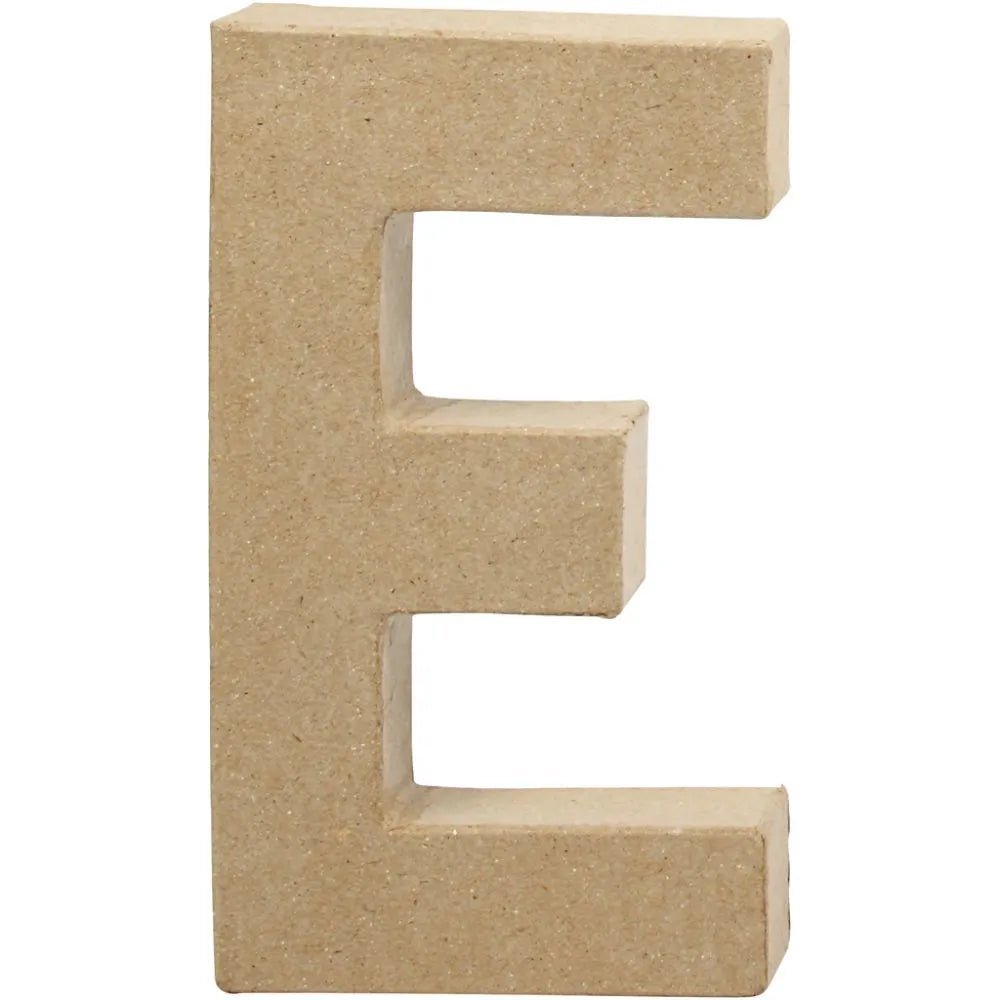 Handmade Paper Mache Cardboard Letters | 10cm 20cm Tall | DIY Craft Alphabets - Home - Crafts