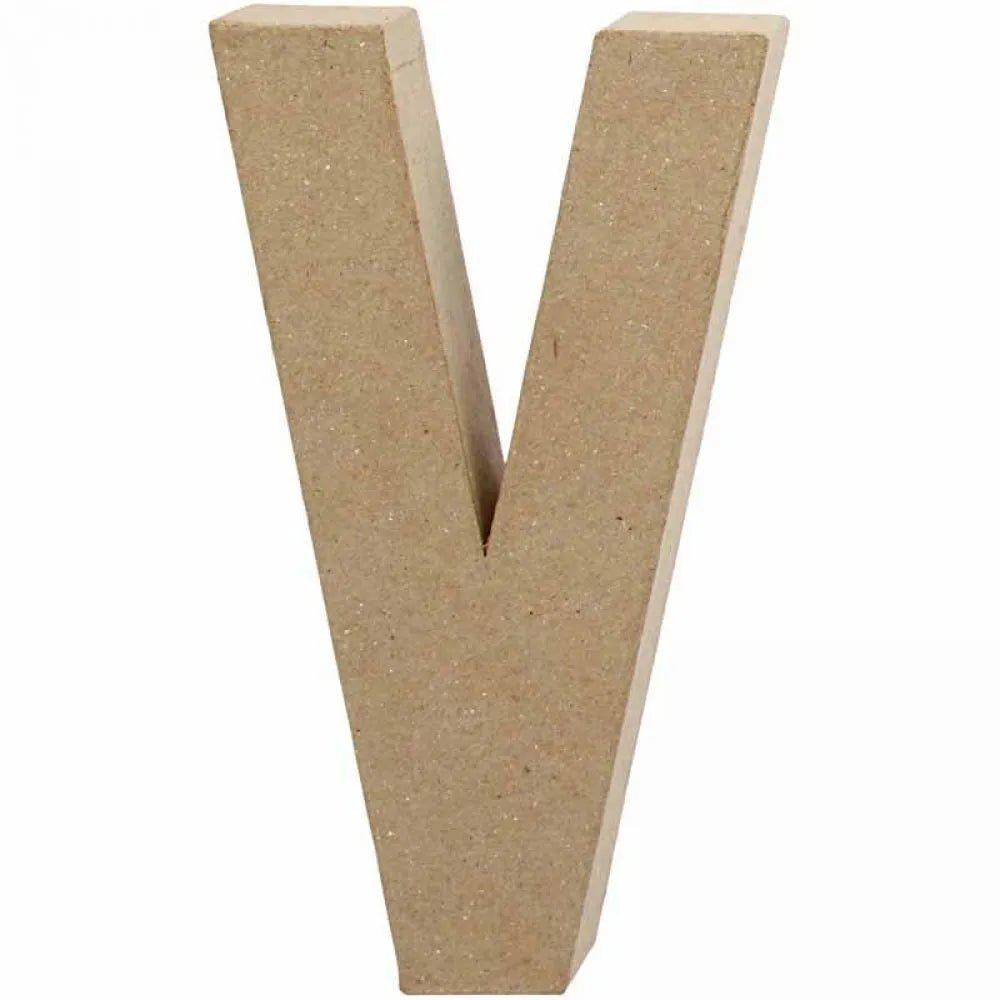 Handmade Paper Mache Cardboard Letters | 10cm 20cm Tall | DIY Craft Alphabets