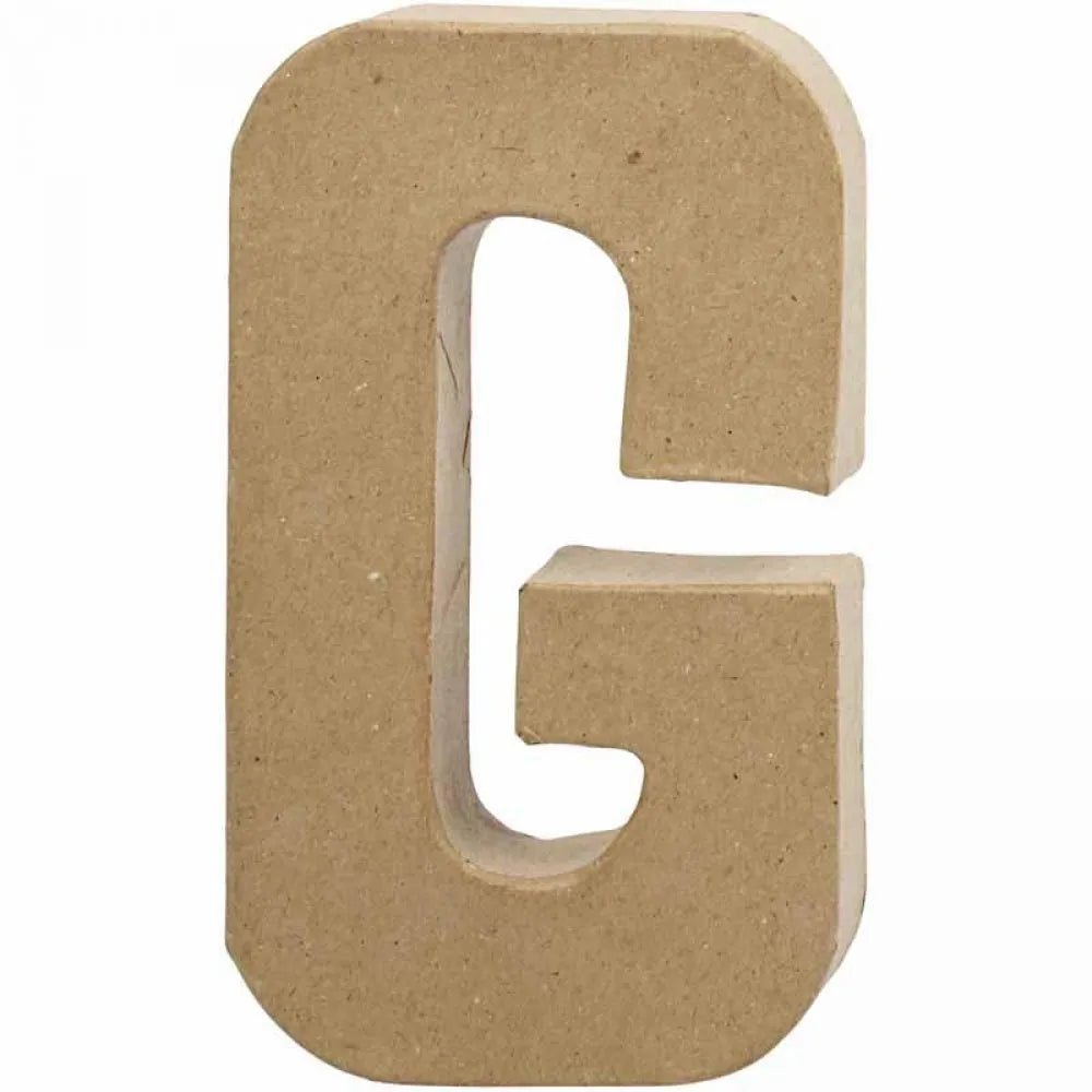 Handmade Paper Mache Cardboard Letters | 10cm 20cm Tall | DIY Craft Alphabets