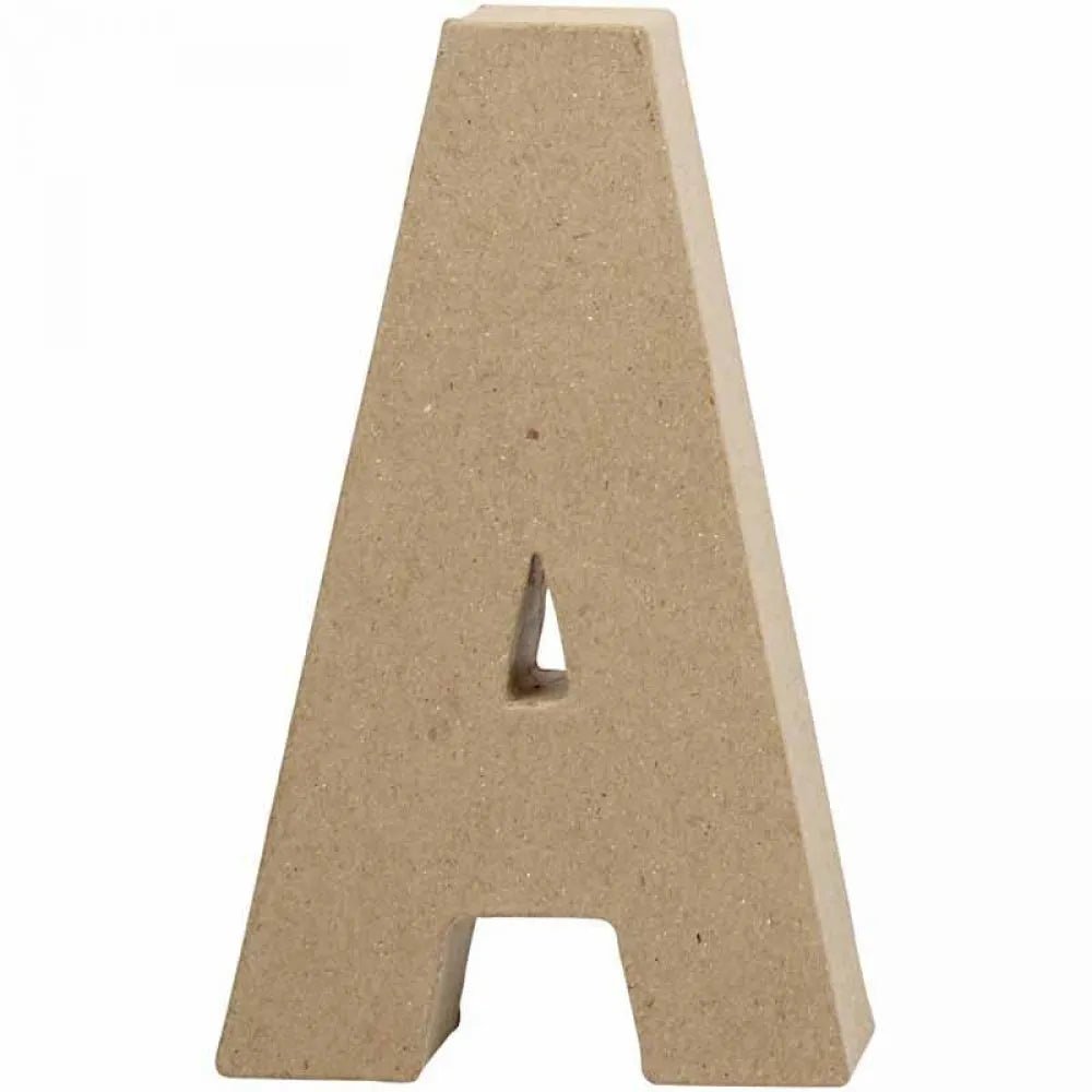 Handmade Paper Mache Cardboard Letters | 10cm 20cm Tall | DIY Craft Alphabets