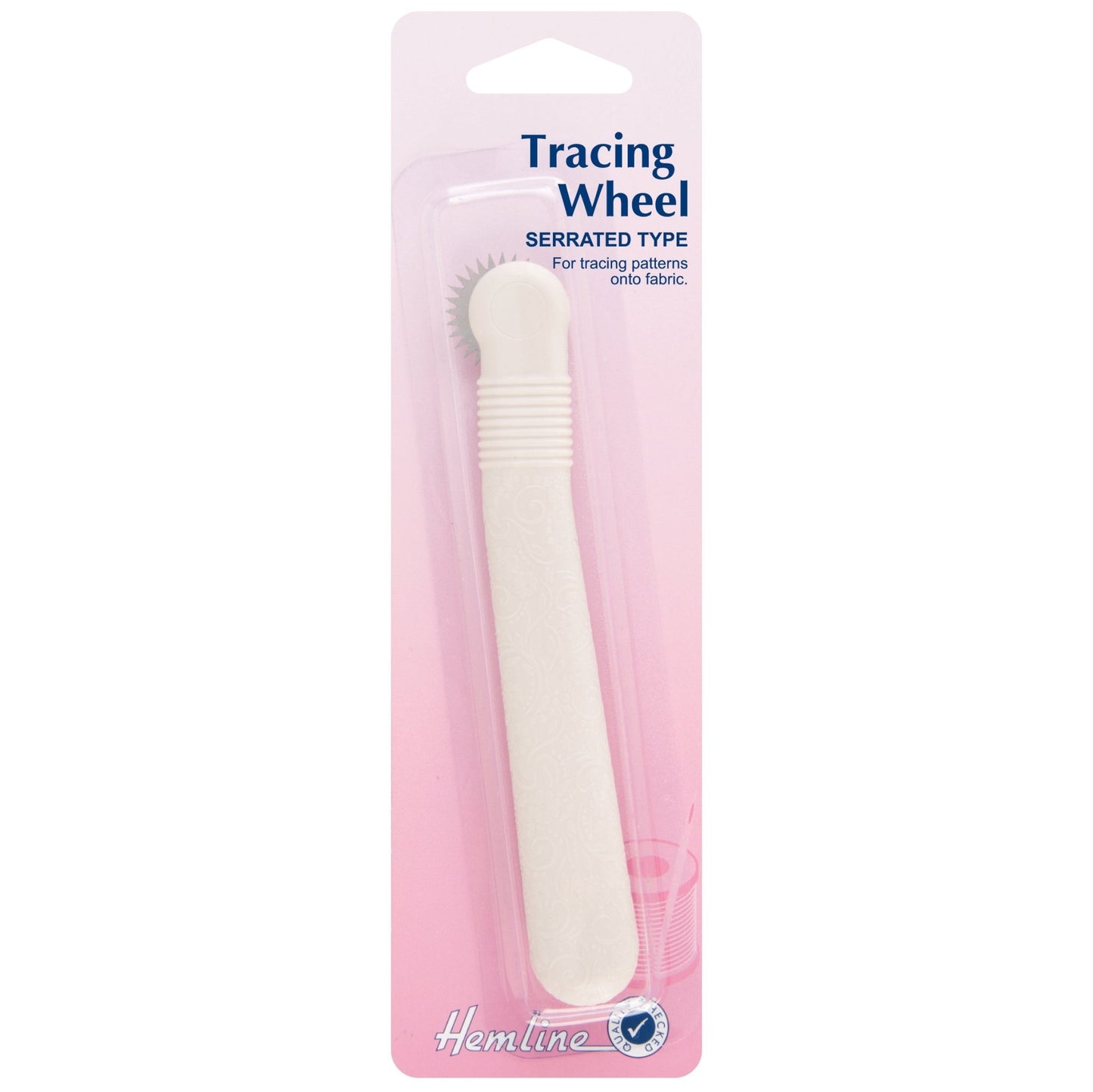 Hemline Fabric Pattern Tracing Wheel With Serrated Edge Hand Sewing Haberdashery - Home - Crafts