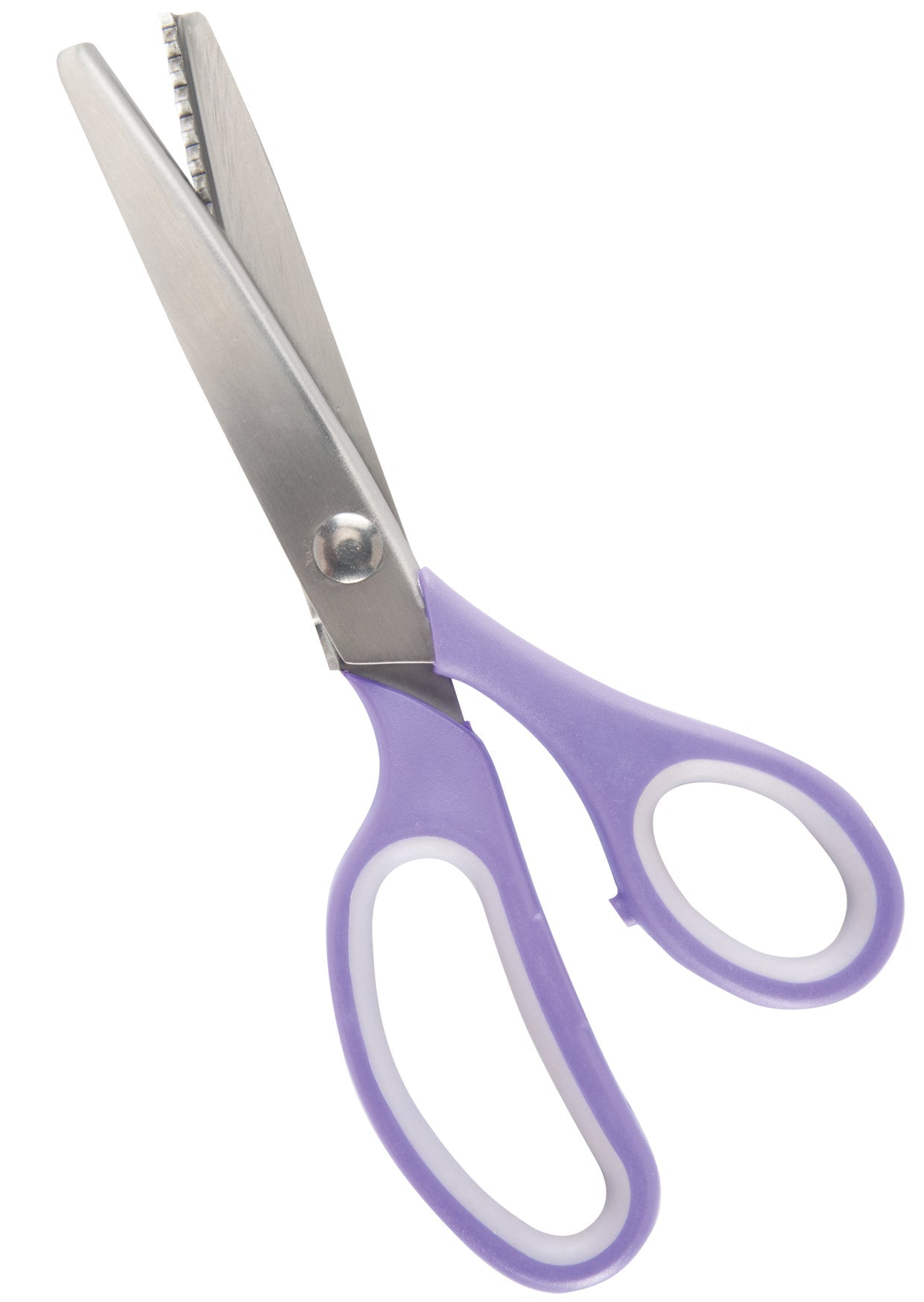 Hemline Scissors Soft - Grip Pinking Shears 23 cm - Home - Crafts