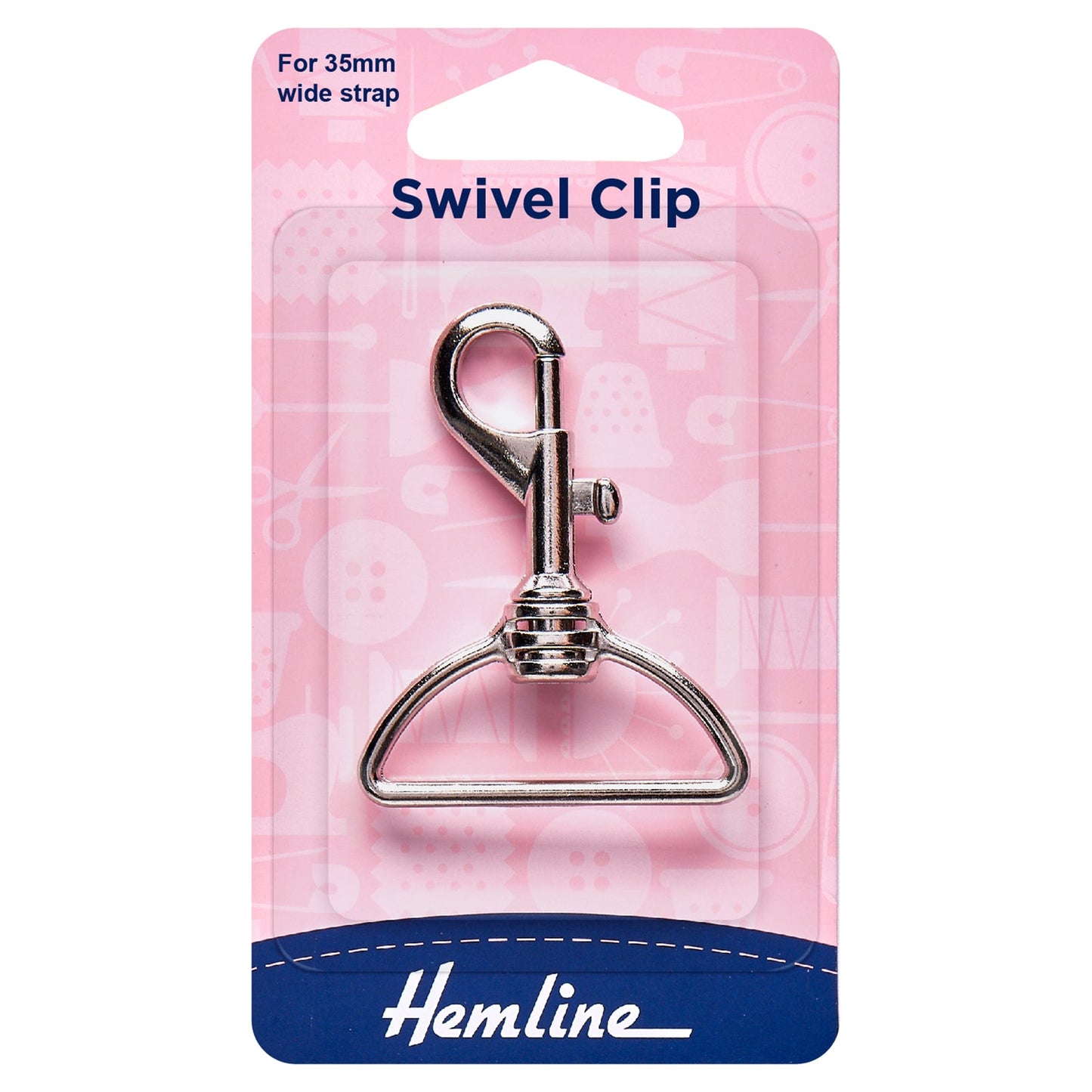 Hemline Swivel Clips Bronze Nickel Macramé Bag Making Crafts