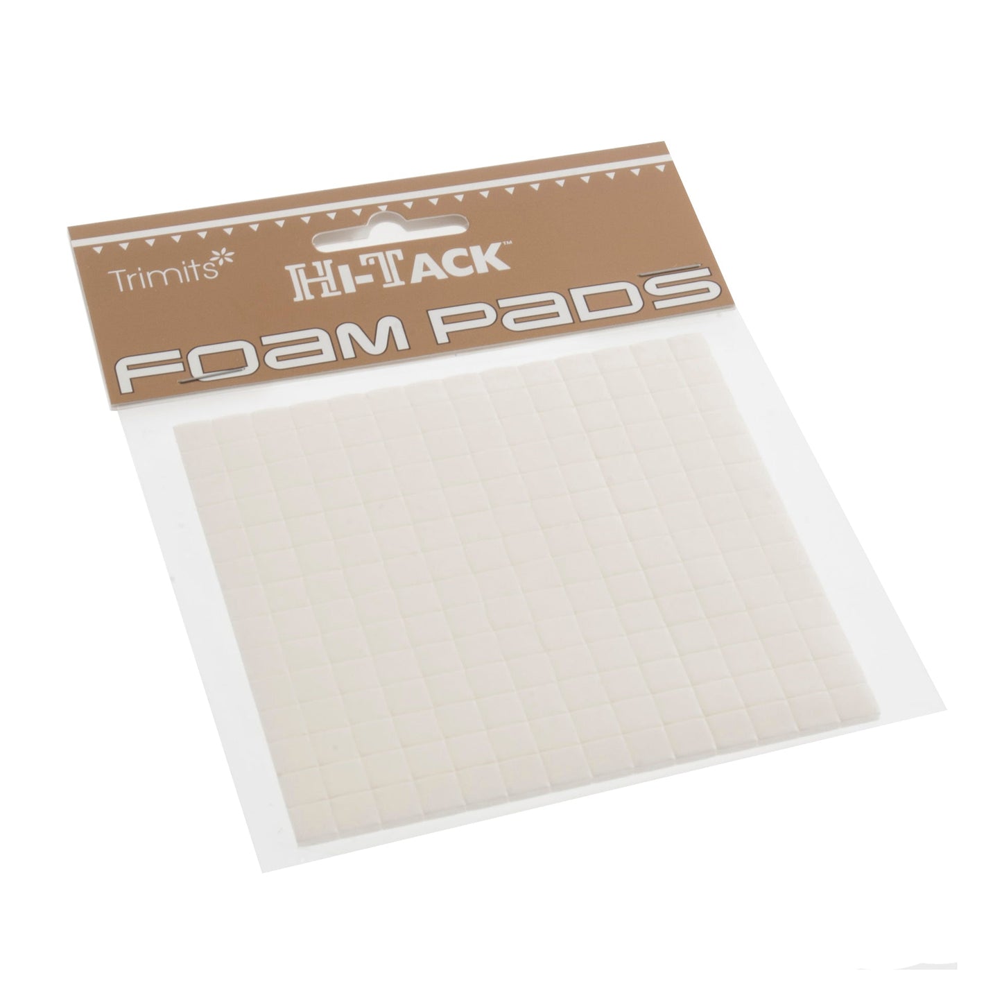 Hi Tack 2mm Foam Pads 7 x 7mm Square - White - Home - Crafts