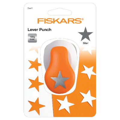Lever Punchers Confetti Catchers Heart Star Circle Medium Small