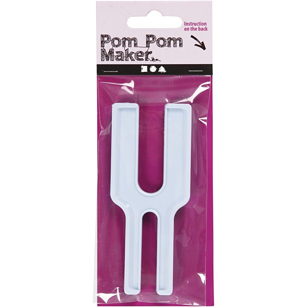 Light Blue Colour Plastic Different Sizes Pompom Maker Cracheting Knitting Tool - Home - Crafts
