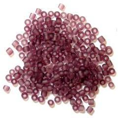 Lilac Frosted Rocailles - Home - Crafts