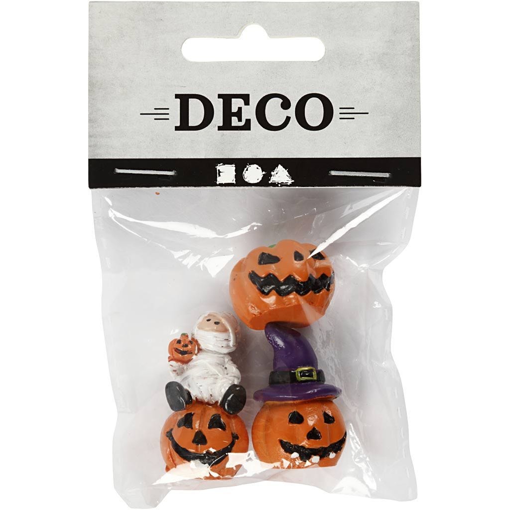 Miniature Halloween Figurines Resin 1.5-3.5cm 2cm 3pc Decorations
