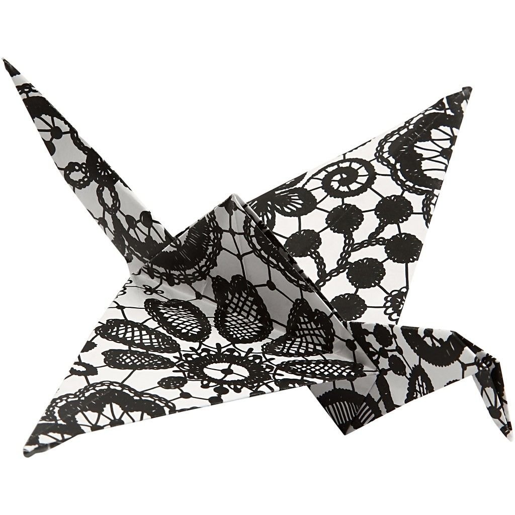 Origami Paper, sheet 10x10 cm, 80g, 50 mixed sheets - Home - Crafts