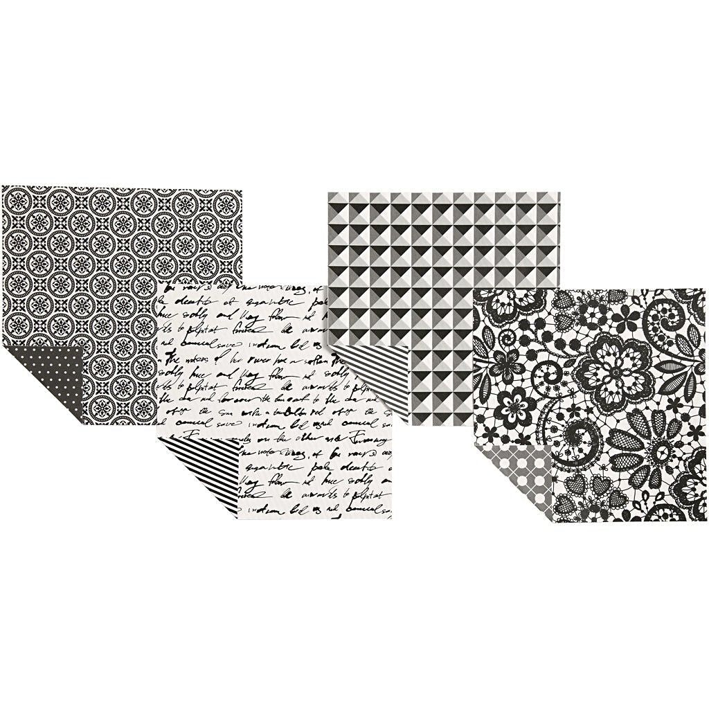 Origami Paper, sheet 10x10 cm, 80g, 50 mixed sheets - Home - Crafts