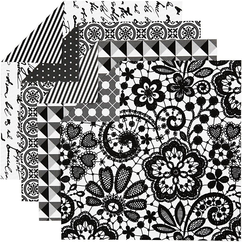 Origami Paper, sheet 15x15 cm, 80g, 50 mixed sheets - Home - Crafts