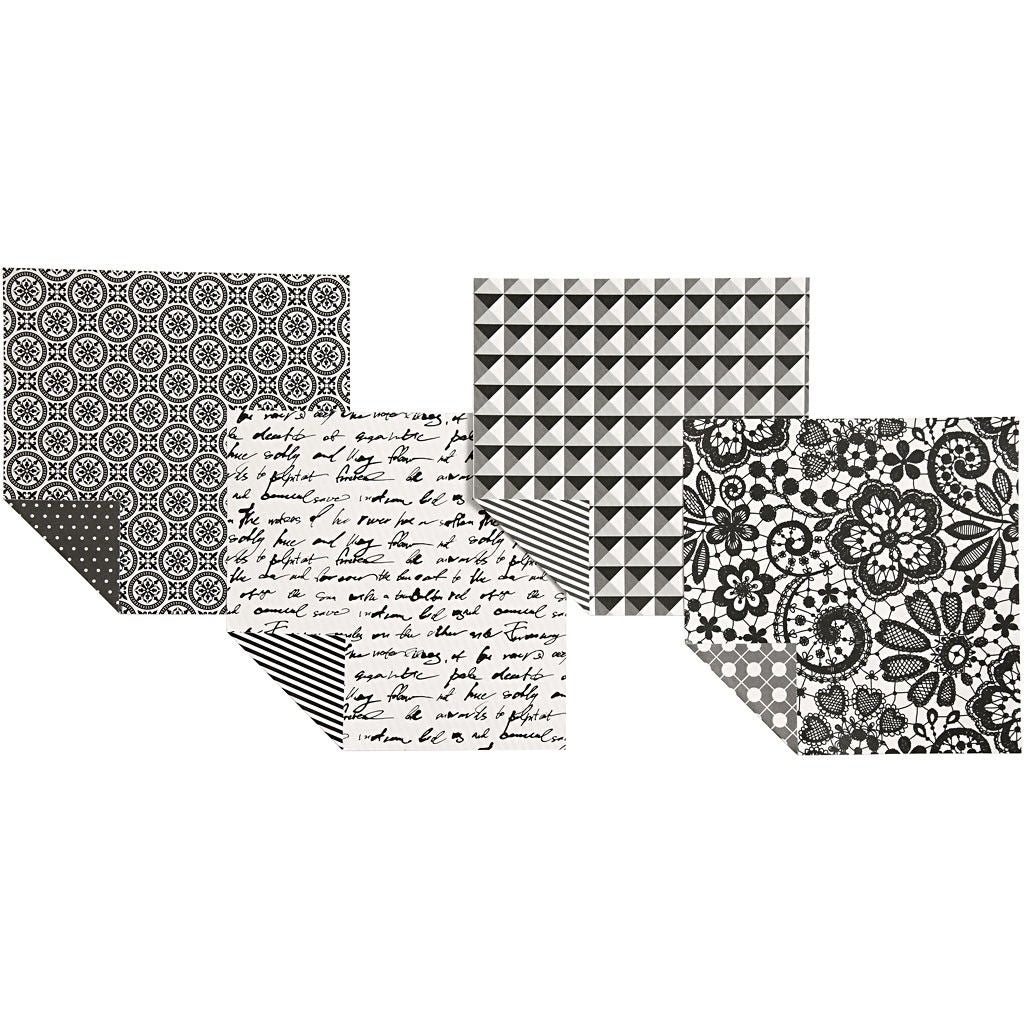Origami Paper, sheet 15x15 cm, 80g, 50 mixed sheets - Home - Crafts