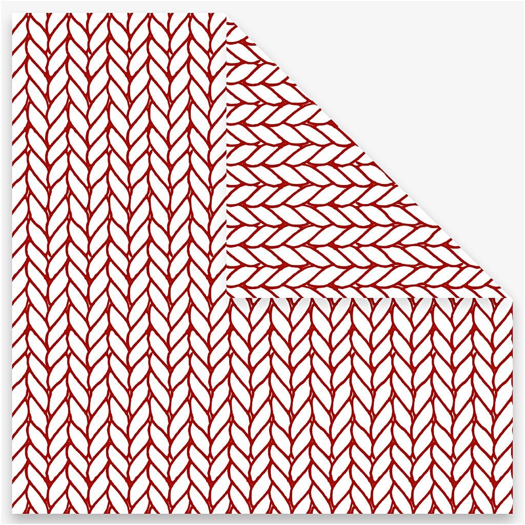 Origami Paper, size 15x15 cm, 80g, red, 40 sheets - Home - Crafts