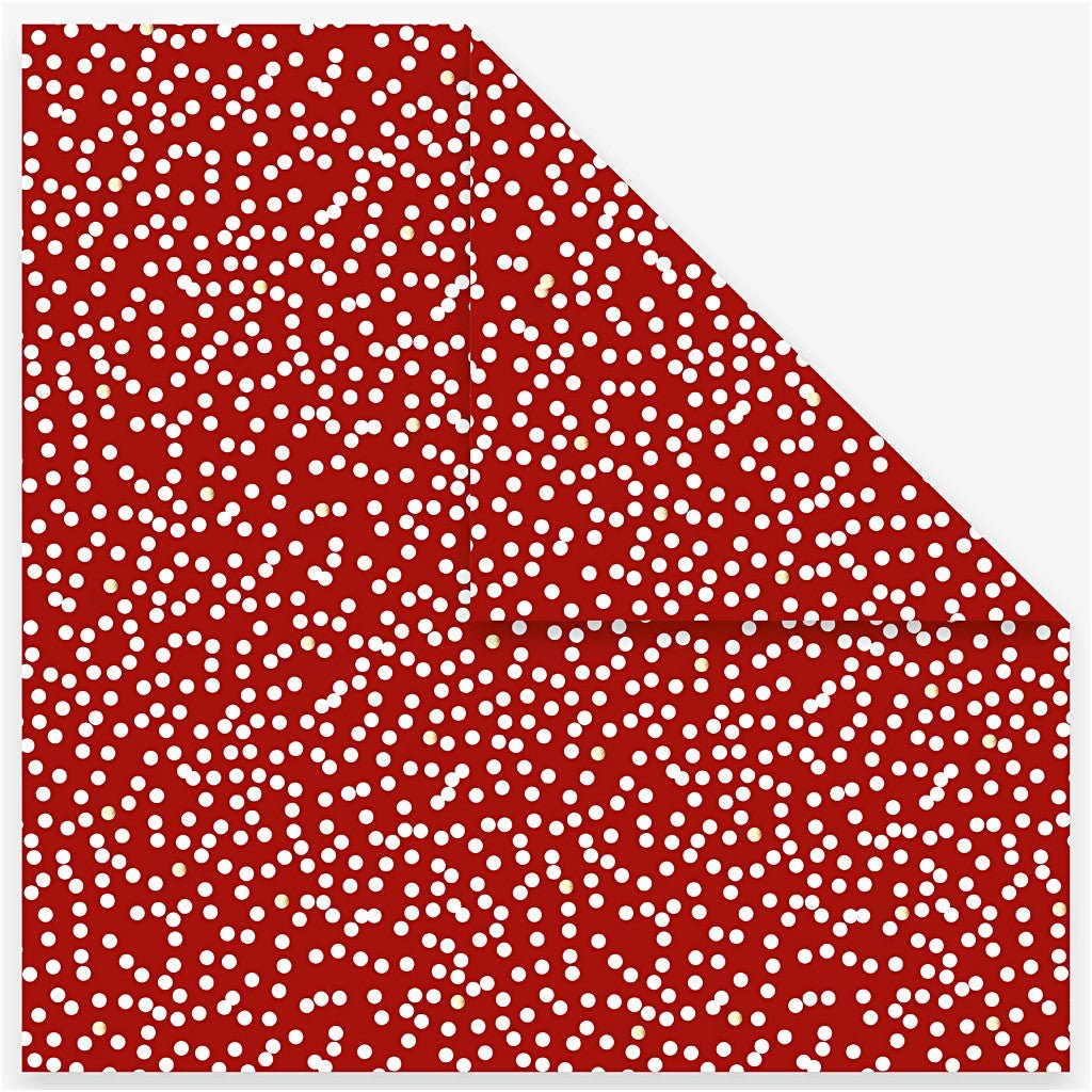 Origami Paper, size 15x15 cm, 80g, red, 40 sheets - Home - Crafts