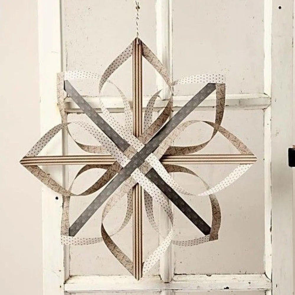 Paper Star Strips | 5 Designs 40 Strips 100cm Long 40mm Wide | Vivi Gade Designs