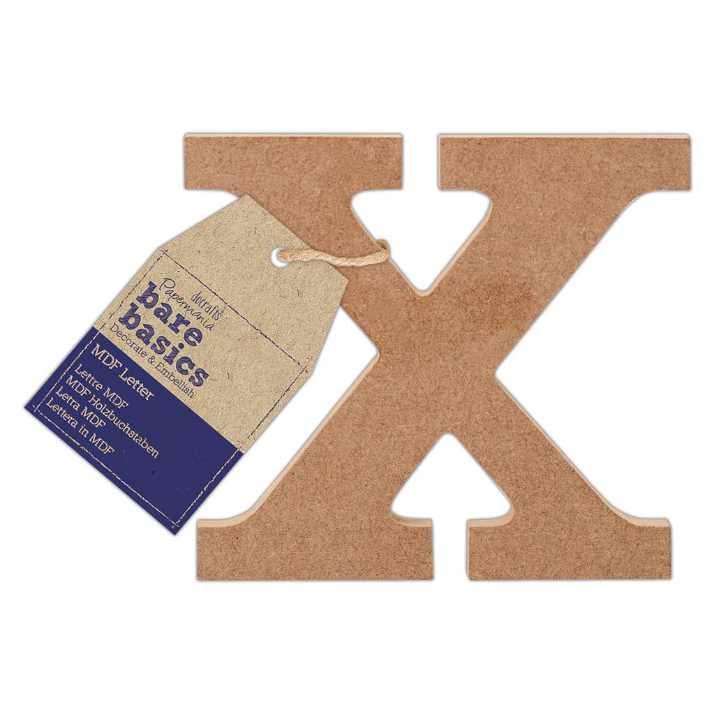 Papermania Bare Basics MDF Alphabet Letters ( A - Z ) Home Wedding Decoration Scrapbooking Crafts - Home - Crafts