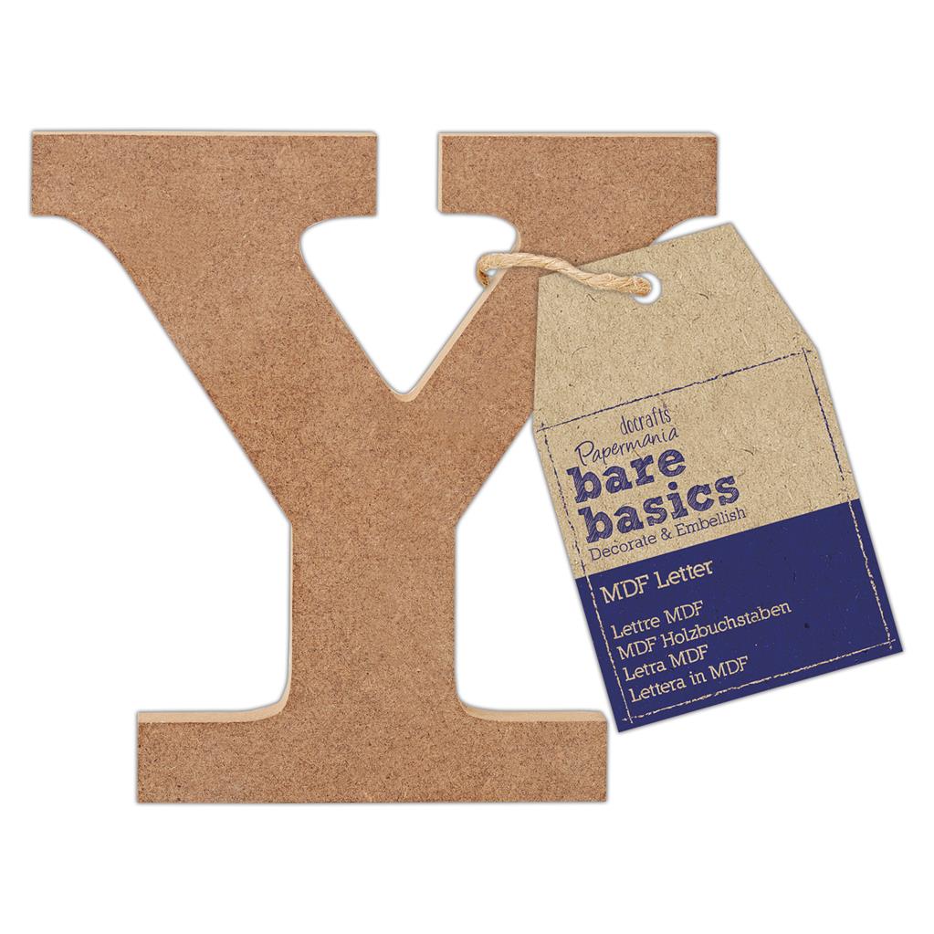 Papermania Bare Basics MDF Alphabet Letters ( A - Z ) Home Wedding Decoration Scrapbooking Crafts - Home - Crafts