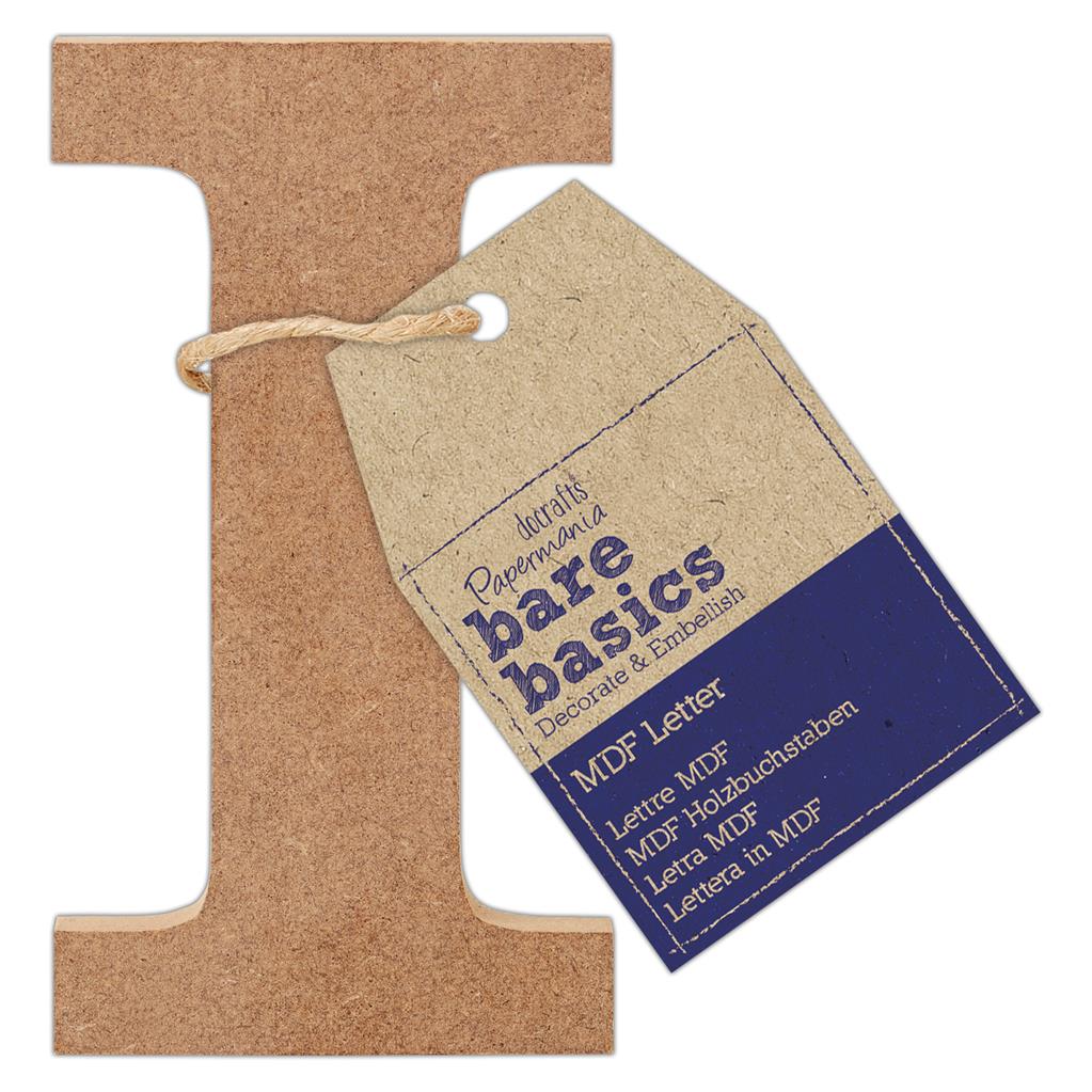 Papermania Bare Basics MDF Alphabet Letters ( A - Z ) Home Wedding Decoration Scrapbooking Crafts - Home - Crafts