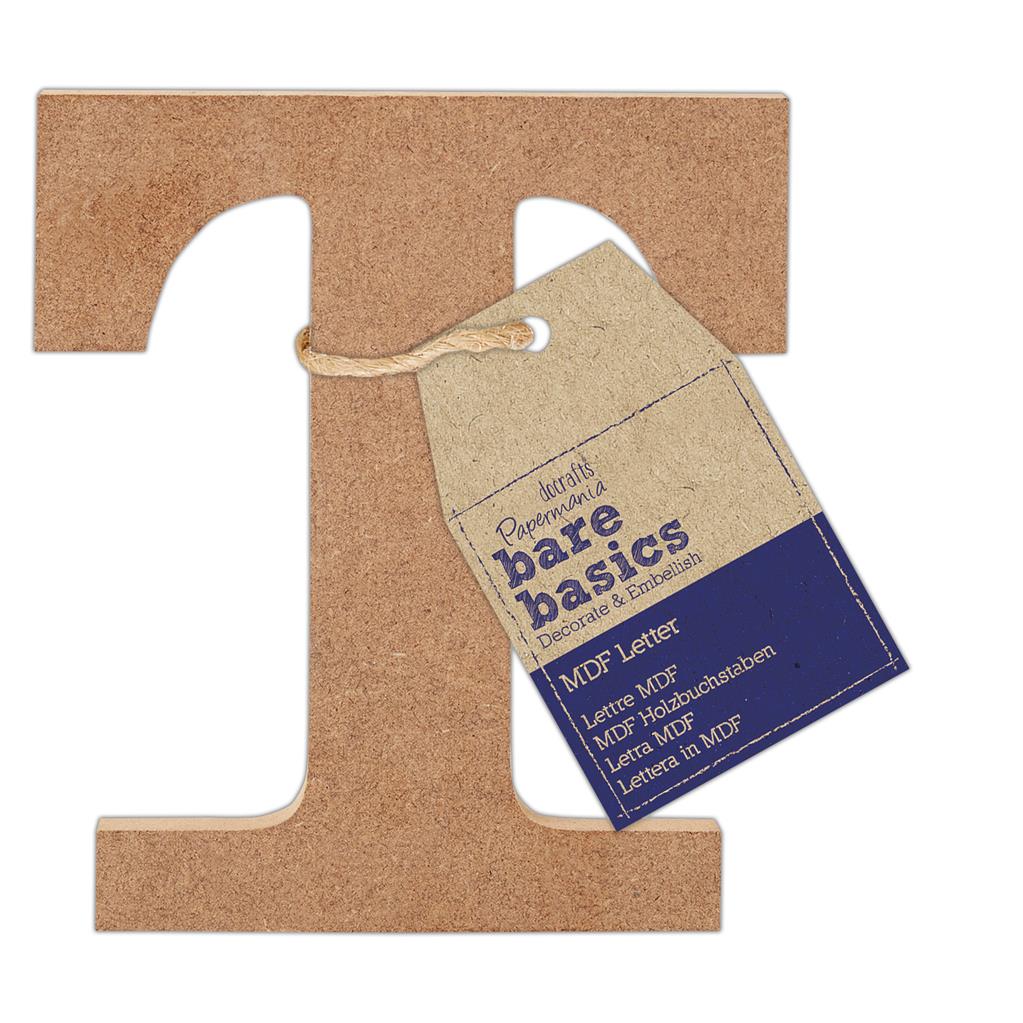 Papermania Bare Basics MDF Alphabet Letters ( A - Z ) Home Wedding Decoration Scrapbooking Crafts - Home - Crafts