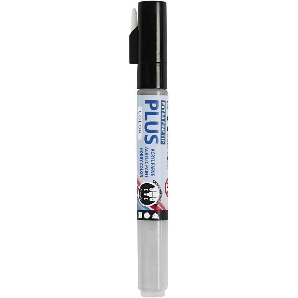 Plus Colour Marker 14.5cm Line 0.7mm 5.5ml Water-Based Felt Tip | Choose Colour