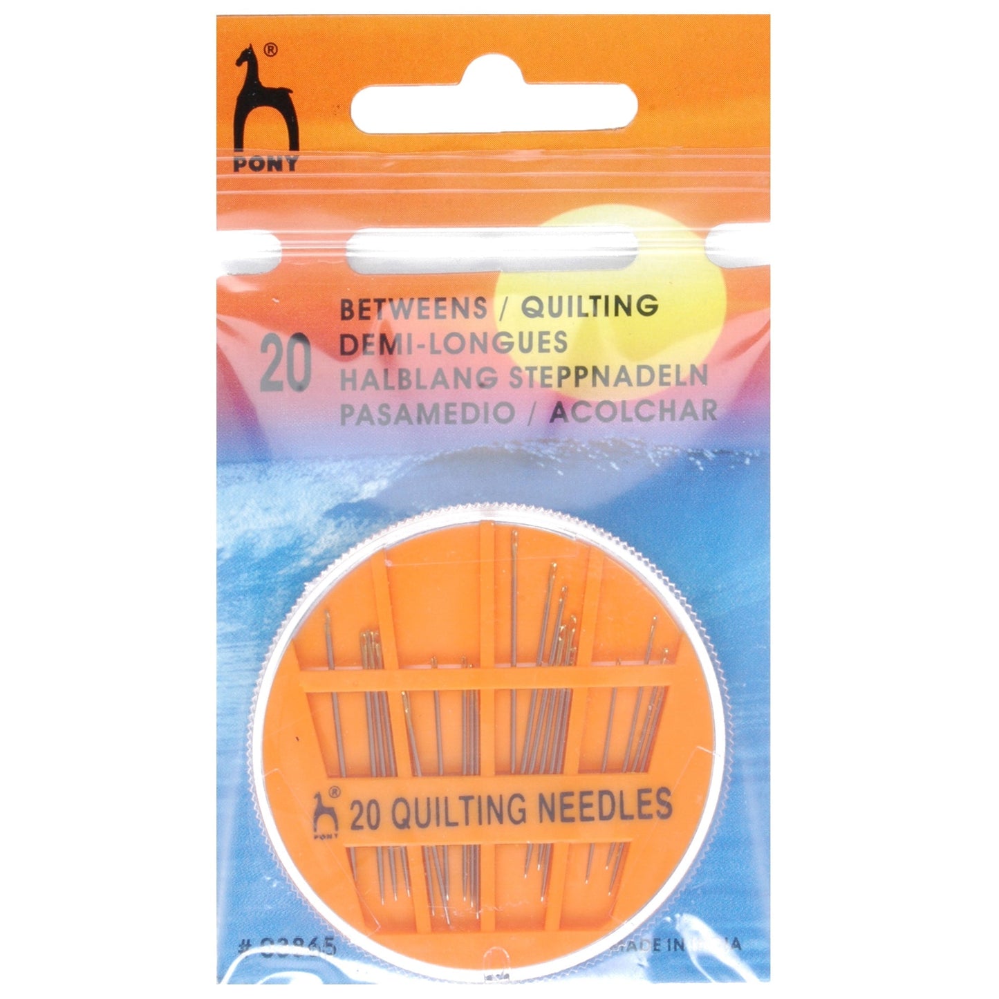 Pony Betweens Small Gold Eye Hand Sewing Needles Quilting Crafts - Select Size - Home - Crafts