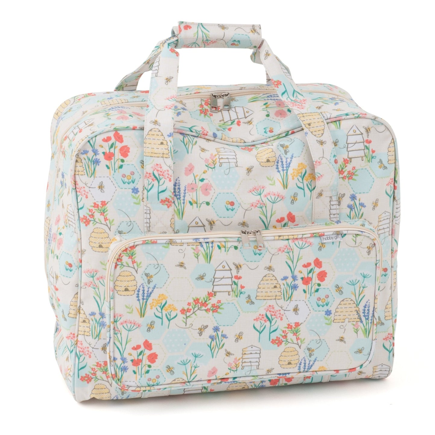 Sewing Bee Groves Matt PVC Sewing Machine Storage Bag With Handle Zip Up Front Pocket - Home - Crafts