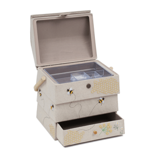 Sewing Box Bee Hive Design Sewing Basket Box With Drawer - Home - Crafts