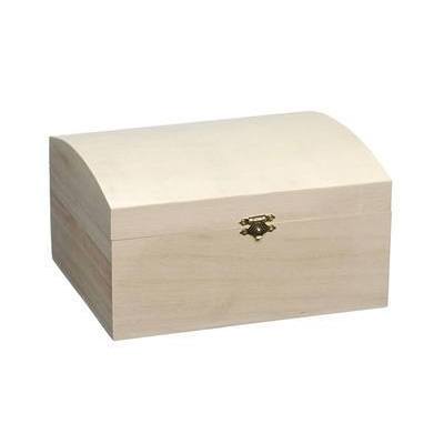 Small Wooden Treasure Chest To Paint And Decorate - Home - Crafts