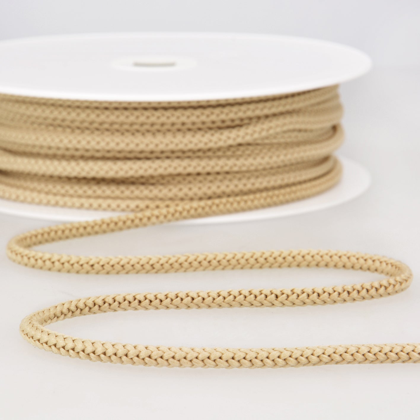 Stephanoise Knitted Cord Macramé Trimmings Crafts 25m x 4.5mm - Select Colour - Home - Crafts