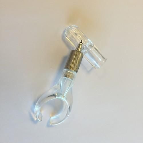 Thumb Precision Swivel Knife Transparent Precision Craft Tools Ergonomic