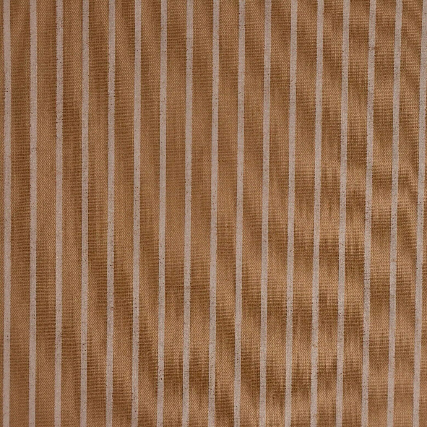 Ticking Stripes Beige Shabby Chic Polycotton Floral Fabric - Home - Crafts