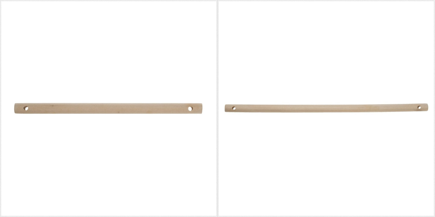 Trimits Birch Wood Dowel Wall Hanging Decor Macramé Crafts D: 12mm - Select Size - Home - Crafts