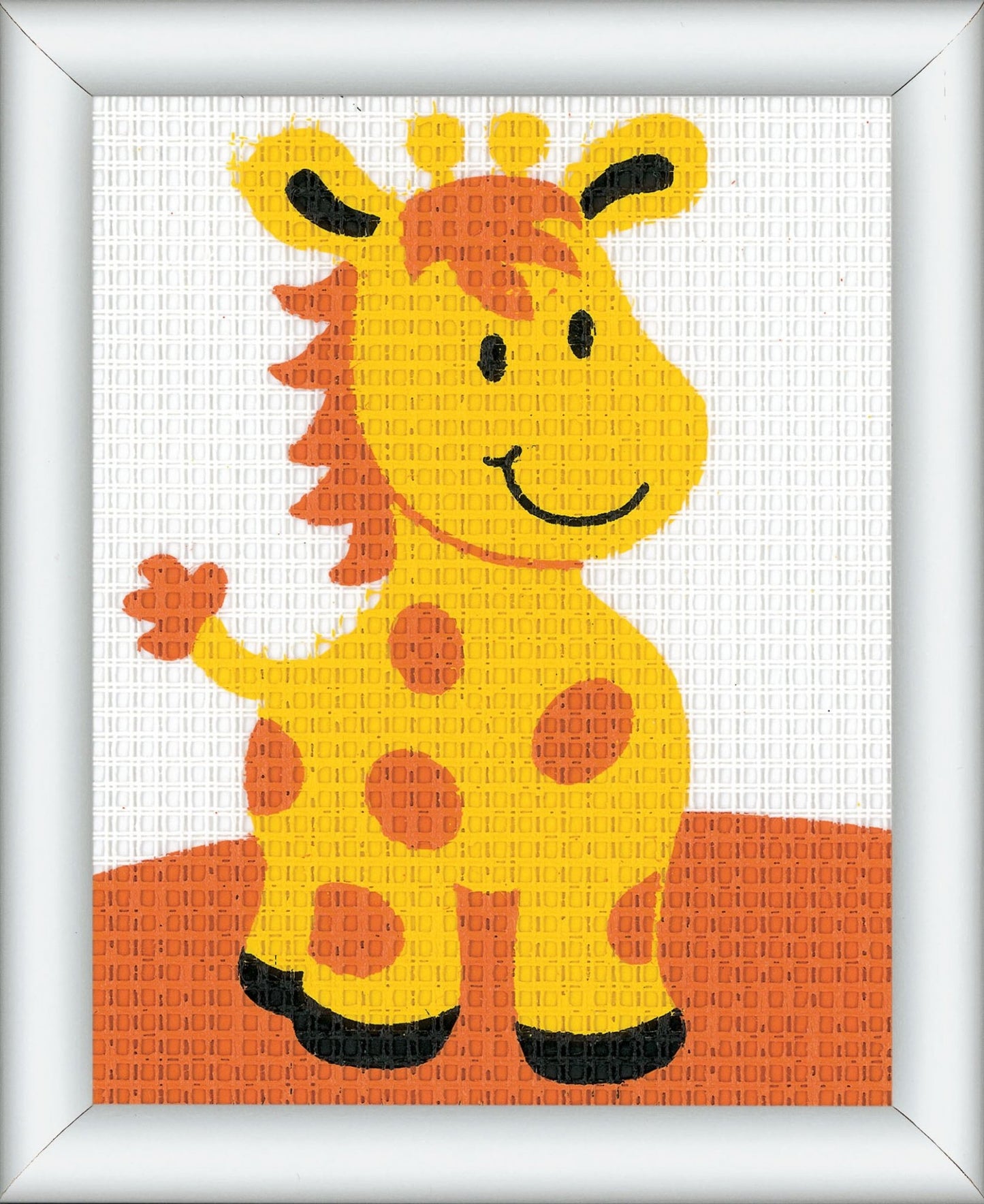 Vervaco Needlepoint Tapestry Canvas Kit Needlecraft 12.5x16cm - Giraffe - Home - Crafts