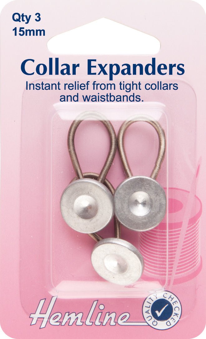Waistband And Collar Extender Instant Relief From Tight Collars Metal 15mm - Home - Crafts