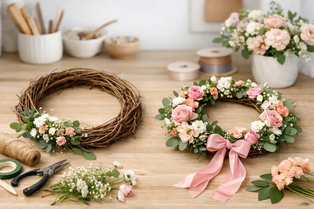 12 Floral Wreath Examples to Make Your Own - Home-Crafts