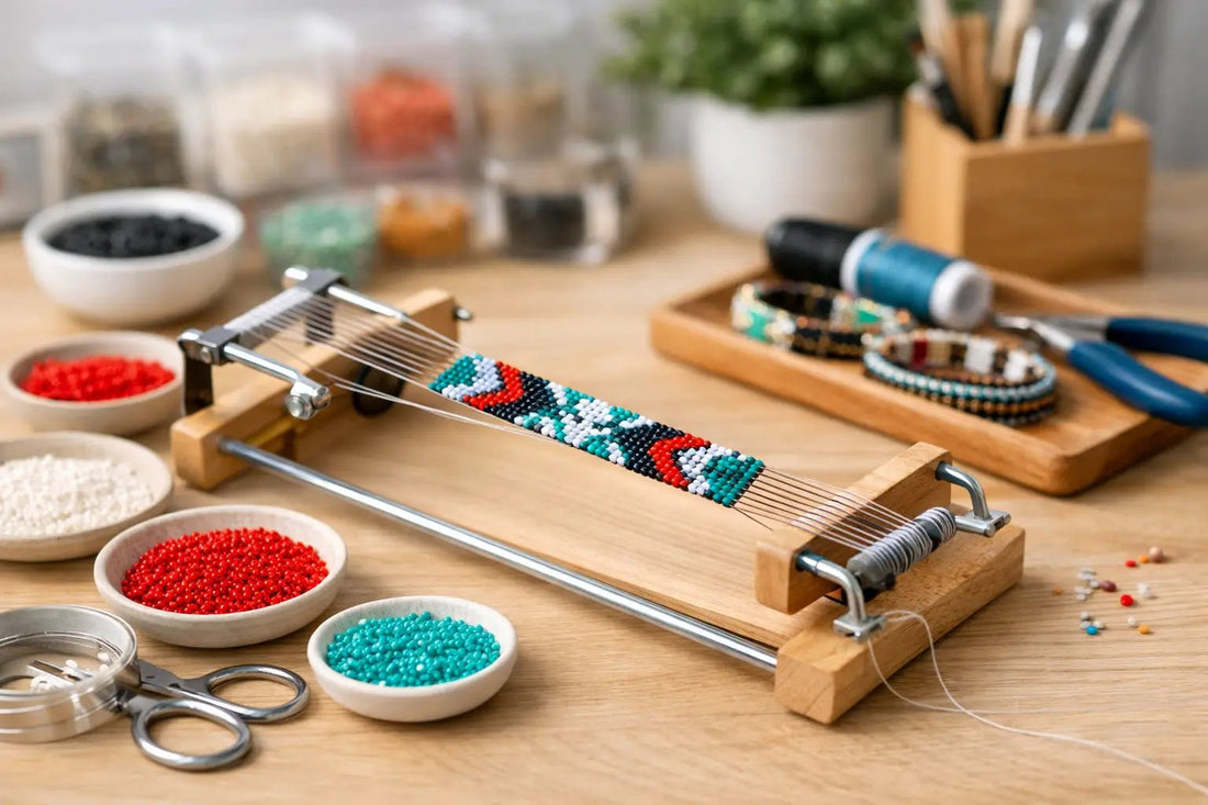 Bead Loom Weaving Guide for First Projects - Home-Crafts