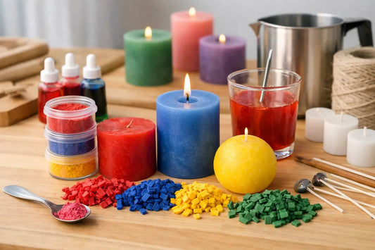 Best Candle Making Dyes for Bright, Even Colour - Home-Crafts