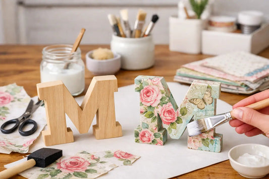 Decoupage Techniques Guide for Beautiful Makes - Home-Crafts